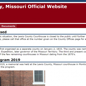 Lewis County Website